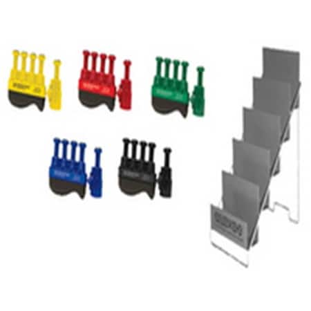 Fabrication Enterprises Fabrication Enterprises 10-3786 Digi-Flex Thumb with Metal Stand - Set of 5 689123